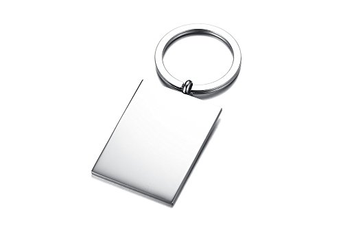 Vnox Etiqueta engomada en Blanco del Llavero de la Etiqueta de Perro del Acero Inoxidable Libre Grabado Etiquetas Personalizadas para Hombres Mujeres Vnox Etiqueta engomada en Blanco del Llavero de la Etiqueta de Perro del Acero Inoxidable Libre Grabado Etiquetas Personalizadas para Hombres Mujeres