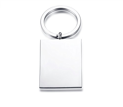 Vnox Etiqueta engomada en Blanco del Llavero de la Etiqueta de Perro del Acero Inoxidable Libre Grabado Etiquetas Personalizadas para Hombres Mujeres Vnox Etiqueta engomada en Blanco del Llavero de la Etiqueta de Perro del Acero Inoxidable Libre Grabado Etiquetas Personalizadas para Hombres Mujeres