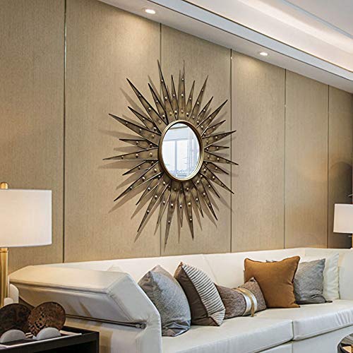 Vobajf Espejos de Pared Cuarto De Baño De Estilo Americano Espejo Espejo Entrada del Restaurante Decoración De La Pared Espejo Decoración del Hogar Espejo de decoración de Pared Vobajf Espejos de Pared Cuarto De Baño De Estilo Americano Espejo Espejo Entrada del Restaurante Decoración De La Pared Espejo Decoración del Hogar Espejo de decoración de Pared