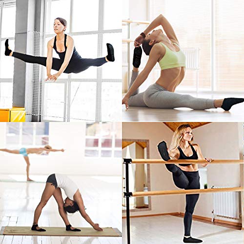 Vockvic 2 Pares de Calcetines de Yoga para Mujeres, Calcetines Antideslizantes, Yoga, Pilates, Bikram, Ballet, Ejercicio, Actividades de Estudio Vockvic 2 Pares de Calcetines de Yoga para Mujeres, Calcetines Antideslizantes, Yoga, Pilates, Bikram, Ballet, Ejercicio, Actividades de Estudio