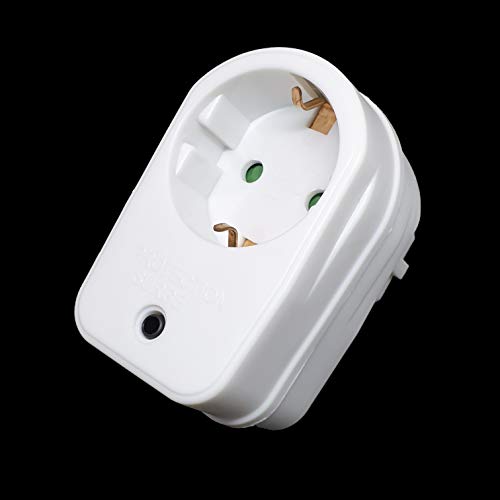 vocomo cambios de enchufe V1 (3680 W) para AV de amplificador/receptor Trigger, inactivo de Killer entre Conector vocomo cambios de enchufe V1 (3680 W) para AV de amplificador/receptor Trigger, inactivo de Killer entre Conector