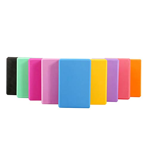 VORCOOL 2 Piezas Yoga Pilates EVA Bloques de Espuma Bloques de Deporte Ejercicio físico Gimnasio Entrenamiento Estiramiento Ayuda (Color Aleatorio) VORCOOL 2 Piezas Yoga Pilates EVA Bloques de Espuma Bloques de Deporte Ejercicio físico Gimnasio Entrenamiento Estiramiento Ayuda (Color Aleatorio)