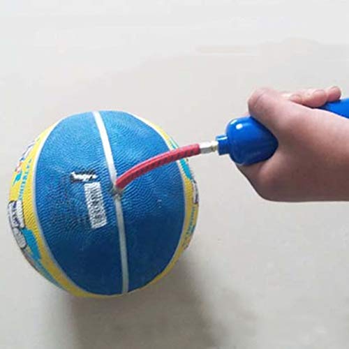 VORCOOL Bomba de Bola Deportiva para inflar con una Pelota de Baloncesto, Voleibol, fútbol, ​​fútbol y Deportes: 7 Agujas de Gas 1 Tubo de Aire y 1 Punta Suave