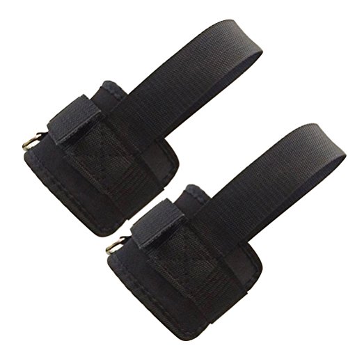 VORCOOL Correas ajustables del tobillo del deporte Correa del anillo en forma de tobillo de la aptitud para el entrenamiento del gimnasio de la pierna del levantamiento de pesas 2pcs (negro) VORCOOL Correas ajustables del tobillo del deporte Correa del anillo en forma de tobillo de la aptitud para el entrenamiento del gimnasio de la pierna del levantamiento de pesas 2pcs (negro)