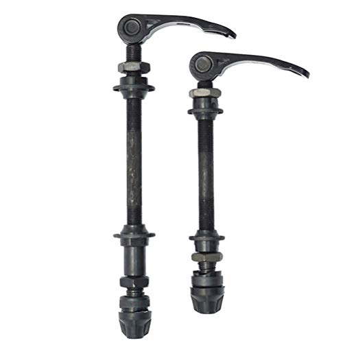 vorcool Quick Release Juego de buje para bicicleta mountain bike, de onda hueca eje trasero y delantero para bicicleta con estándar de distancia vorcool Quick Release Juego de buje para bicicleta mountain bike, de onda hueca eje trasero y delantero para bicicleta con estándar de distancia