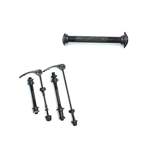 vorcool Quick Release Juego de buje para bicicleta mountain bike, de onda hueca eje trasero y delantero para bicicleta con estándar de distancia vorcool Quick Release Juego de buje para bicicleta mountain bike, de onda hueca eje trasero y delantero para bicicleta con estándar de distancia