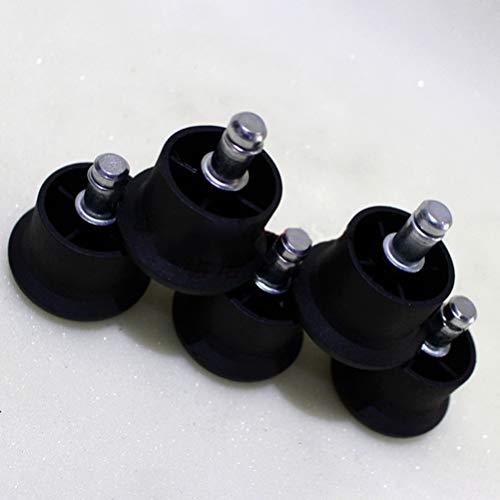 Vosarea 5pcs Patins en Feutre Chaises Glisse roulettes Meubles de Remplacement pour Bureau Maison (Noir) Vosarea 5pcs Patins en Feutre Chaises Glisse roulettes Meubles de Remplacement pour Bureau Maison (Noir)
