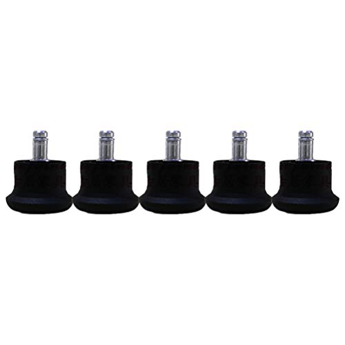 Vosarea 5pcs Patins en Feutre Chaises Glisse roulettes Meubles de Remplacement pour Bureau Maison (Noir) Vosarea 5pcs Patins en Feutre Chaises Glisse roulettes Meubles de Remplacement pour Bureau Maison (Noir)