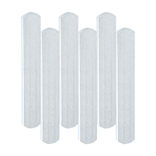 Vosarea - 6 placas de acero para chaleco pesado, entrenamiento de fuerza, discos de pesas para hombres y mujeres, entrenamiento de fitness (plata)