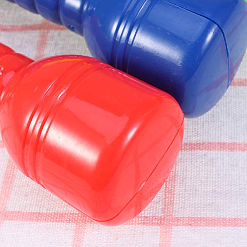 VOSAREA Juego de 4/8 mancuernas para niños, de plástico, para ejercicio, fitness, deporte, para gimnasio, casa, escuela, materna (Color aleatorio) VOSAREA Juego de 4/8 mancuernas para niños, de plástico, para ejercicio, fitness, deporte, para gimnasio, casa, escuela, materna (Color aleatorio)