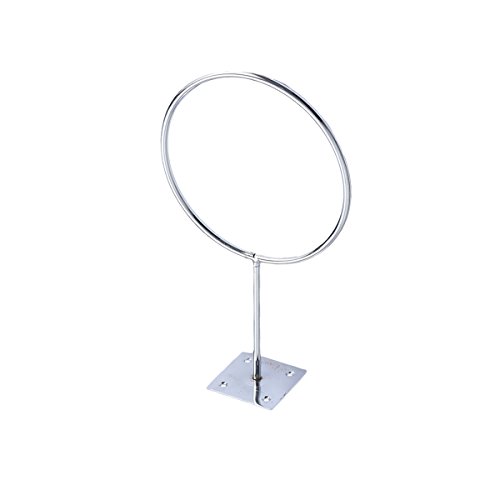 Vosarea Soporte de Bola de Acero Inoxidable para Montaje en Pared Soporte de Pared para balón de Medicina, Baloncesto, Voleibol, Almacenamiento de fútbol (Plateada) Vosarea Soporte de Bola de Acero Inoxidable para Montaje en Pared Soporte de Pared para balón de Medicina, Baloncesto, Voleibol, Almacenamiento de fútbol (Plateada)