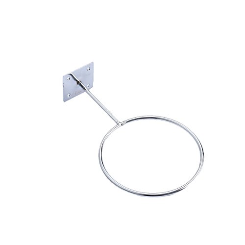 Vosarea Soporte de Bola de Acero Inoxidable para Montaje en Pared Soporte de Pared para balón de Medicina, Baloncesto, Voleibol, Almacenamiento de fútbol (Plateada) Vosarea Soporte de Bola de Acero Inoxidable para Montaje en Pared Soporte de Pared para balón de Medicina, Baloncesto, Voleibol, Almacenamiento de fútbol (Plateada)