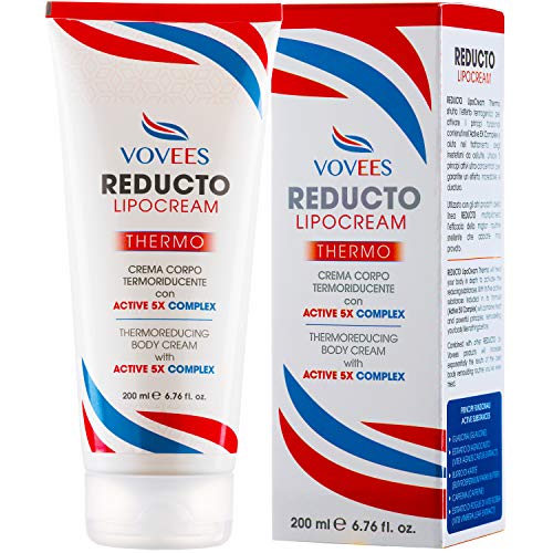 VOVEES Reducto Lipocream - Crema termogénica anticelulítica - Quemador de grasa y adelgazante - 200ml VOVEES Reducto Lipocream - Crema termogénica anticelulítica - Quemador de grasa y adelgazante - 200ml