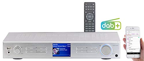 VR-Radio LENGUADO Receptor: Sintonizador WiFi HiFi con Radio por Internet, Dab +, FM, Transmisión, MP3, Plata (Red Radio) VR-Radio LENGUADO Receptor: Sintonizador WiFi HiFi con Radio por Internet, Dab +, FM, Transmisión, MP3, Plata (Red Radio)