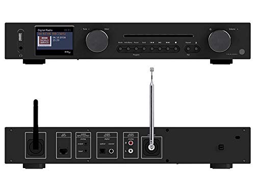 VR-Radio Reproductor de Red: Sintonizador WiFi HiFi con Radio por Internet, Discos COMPACTOS, Dab +, FM y Bluetooth, MP3 / WMA (Internet Receptor) VR-Radio Reproductor de Red: Sintonizador WiFi HiFi con Radio por Internet, Discos COMPACTOS, Dab +, FM y Bluetooth, MP3 / WMA (Internet Receptor)
