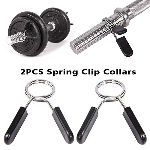 vrsupin0 Clip Muelle Collarín 2pcs / Juego Gimnasio Manual Herramientas Pesas Interior Sports Entrenamiento Barra Olímpica Hierro Fundido Cerradura Abrazadera Ejercer con Cómodo Empuñaduras vrsupin0 Clip Muelle Collarín 2pcs / Juego Gimnasio Manual Herramientas Pesas Interior Sports Entrenamiento Barra Olímpica Hierro Fundido Cerradura Abrazadera Ejercer con Cómodo Empuñaduras