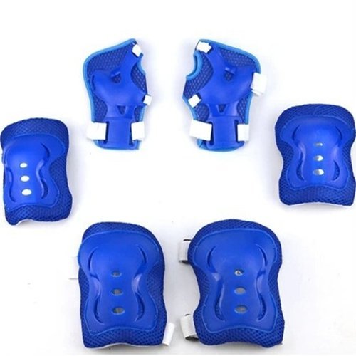 VSOAIR Los Niños de 6 PC de Patinaje sobre Ruedas de la Muñeca del Codo Rodilleras Equipo de Protección de 3-13 Años de Edad (Azul) VSOAIR Los Niños de 6 PC de Patinaje sobre Ruedas de la Muñeca del Codo Rodilleras Equipo de Protección de 3-13 Años de Edad (Azul)