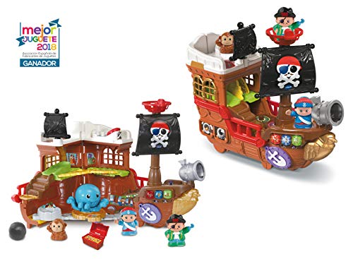 VTech-80-177822 Barco Pirata, cazatesoros transformable en Isla, SPB, Color Verde (80-177877) VTech-80-177822 Barco Pirata, cazatesoros transformable en Isla, SPB, Color Verde (80-177877)