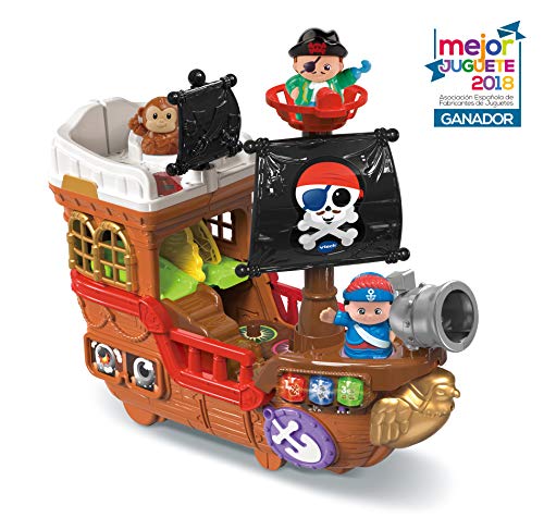 VTech-80-177822 Barco Pirata, cazatesoros transformable en Isla, SPB, Color Verde (80-177877) VTech-80-177822 Barco Pirata, cazatesoros transformable en Isla, SPB, Color Verde (80-177877)