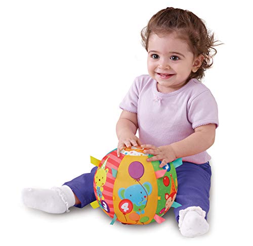VTech- Bola cantarina Pelota Interactiva de Tela con Más de 50 Canciones, Multicolor, 24.9 x 14.0 x 8.9 (3480-166122) , color/modelo surtido VTech- Bola cantarina Pelota Interactiva de Tela con Más de 50 Canciones, Multicolor, 24.9 x 14.0 x 8.9 (3480-166122) , color/modelo surtido