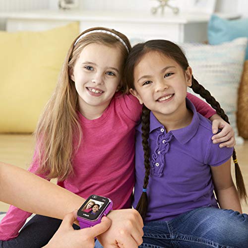 VTech- Kidizoom Smart Watch DX2 para Niños, Color rosa (frambuesa) (80-193847)