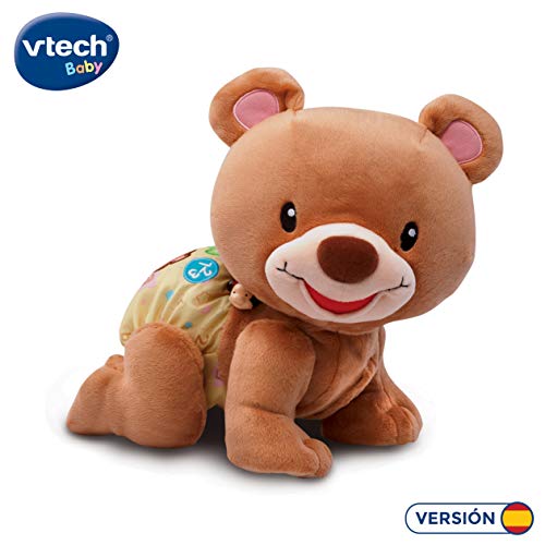 VTech- Osito Gateos Peluche, Color marrón (3480-181122)