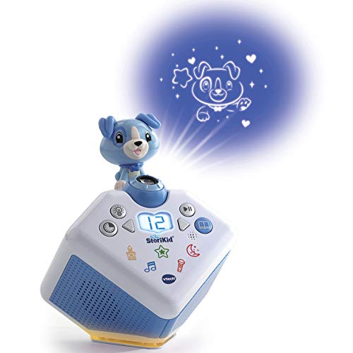 VTech- StoriKid Cuentacuentos, Color blanco/azul, única (3480-608077)