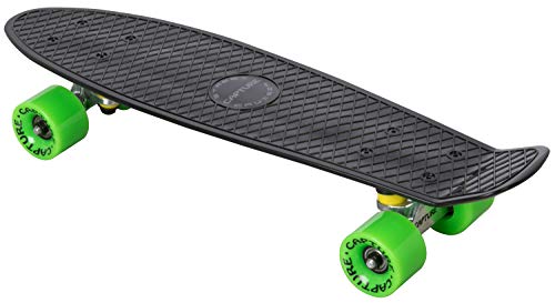 VTK Capture Mini Street Cruiser Skate 56 cm 22,5", monopatín retro vintage, rodamientos ABEC 7, para practicar en la ciudad, parques, etc. VTK Capture Mini Street Cruiser Skate 56 cm 22,5", monopatín retro vintage, rodamientos ABEC 7, para practicar en la ciudad, parques, etc.