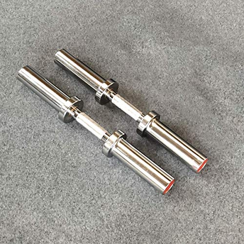 VULID Barra De Mancuernas De 19 Pulgadas, Manijas De Mancuernas, 1 Par De Mancuernas Olímpicas para El Fortalecimiento del Brazo De La Parte Superior del Cuerpo, Entrenamiento con Pesas VULID Barra De Mancuernas De 19 Pulgadas, Manijas De Mancuernas, 1 Par De Mancuernas Olímpicas para El Fortalecimiento del Brazo De La Parte Superior del Cuerpo, Entrenamiento con Pesas
