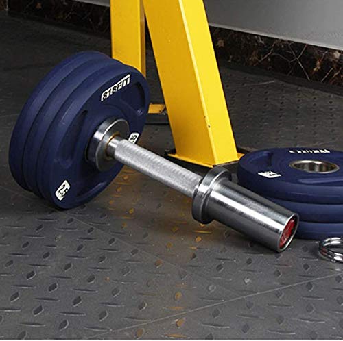 VULID Barra De Mancuernas De 19 Pulgadas, Manijas De Mancuernas, 1 Par De Mancuernas Olímpicas para El Fortalecimiento del Brazo De La Parte Superior del Cuerpo, Entrenamiento con Pesas VULID Barra De Mancuernas De 19 Pulgadas, Manijas De Mancuernas, 1 Par De Mancuernas Olímpicas para El Fortalecimiento del Brazo De La Parte Superior del Cuerpo, Entrenamiento con Pesas