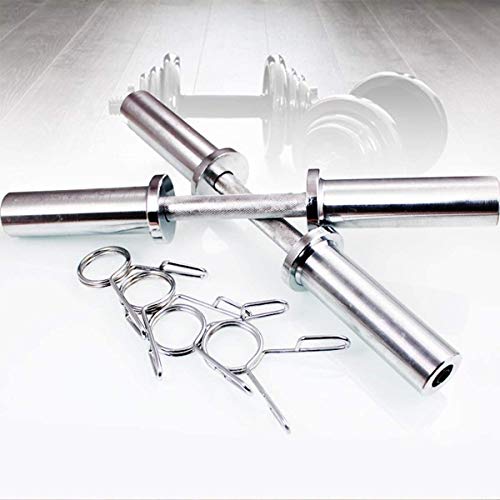 VULID Barras De Mancuernas Olímpicas Ajustables, Mancuernas Universales De 51 Cm, Barras De Mancuernas para Entrenamiento, Levantamiento De Pesas, Entrenamiento Físico VULID Barras De Mancuernas Olímpicas Ajustables, Mancuernas Universales De 51 Cm, Barras De Mancuernas para Entrenamiento, Levantamiento De Pesas, Entrenamiento Físico