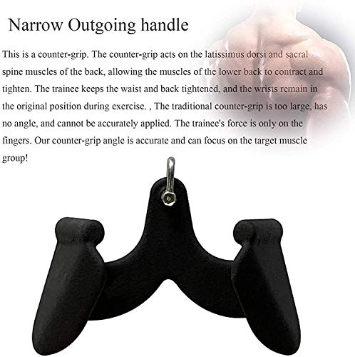 VULID Mango Abatible De Acero para Ejercicios, Accesorio De Manija De Cable para Ejercicio De Gimnasio, Barra De Tracción Lateral Power Grip, para Tríceps, Bíceps, Espalda, Hombros Y Abdomen VULID Mango Abatible De Acero para Ejercicios, Accesorio De Manija De Cable para Ejercicio De Gimnasio, Barra De Tracción Lateral Power Grip, para Tríceps, Bíceps, Espalda, Hombros Y Abdomen
