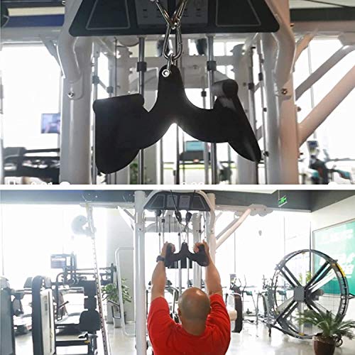 VULID Mango Abatible De Acero para Ejercicios, Accesorio De Manija De Cable para Ejercicio De Gimnasio, Barra De Tracción Lateral Power Grip, para Tríceps, Bíceps, Espalda, Hombros Y Abdomen VULID Mango Abatible De Acero para Ejercicios, Accesorio De Manija De Cable para Ejercicio De Gimnasio, Barra De Tracción Lateral Power Grip, para Tríceps, Bíceps, Espalda, Hombros Y Abdomen