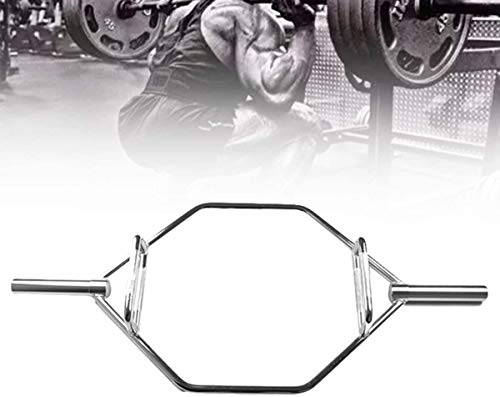 VULID Olímpico Hex del Encogimiento De Hombros De Trampa Bar, con Asas, Utilizado para Sentadillas, Peso Muerto, Encoge De Hombros, Tirones De Energía VULID Olímpico Hex del Encogimiento De Hombros De Trampa Bar, con Asas, Utilizado para Sentadillas, Peso Muerto, Encoge De Hombros, Tirones De Energía