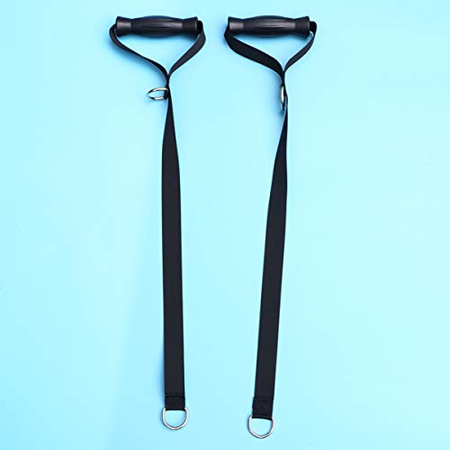 Wakauto 2 Piezas de Cuerda de Fitness con Mango de Plástico Cuerda de Tirón de Fitness Duradera Cuerda de Gimnasio Resistente Al Cinturón de Fitness para Hombros de Bíceps de Abdomen Wakauto 2 Piezas de Cuerda de Fitness con Mango de Plástico Cuerda de Tirón de Fitness Duradera Cuerda de Gimnasio Resistente Al Cinturón de Fitness para Hombros de Bíceps de Abdomen