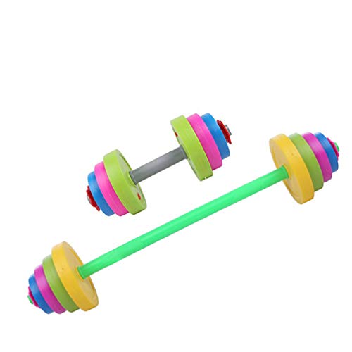 Wakauto Mancuernas Ajustables para Niños Conjunto de Juguetes con Barra para Niños Principiante Gimnasio Entrenamiento Levantamiento de Pesas Y Levantamiento de Pesas Wakauto Mancuernas Ajustables para Niños Conjunto de Juguetes con Barra para Niños Principiante Gimnasio Entrenamiento Levantamiento de Pesas Y Levantamiento de Pesas