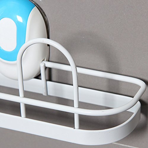 Wall-mounted shoe rack Botón elíptico Ventosas Marco Baño Baño Almacenamiento de Pared Estante de Zapatos Inicio Zapatero Estante de la Pared Estante para Zapatos