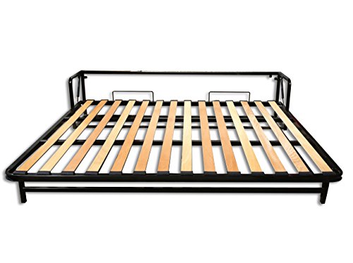 Wallbedking Cama De Matrimonio Abatible Horizontal 135 x 190 cm (Cama Doble Estilo Murphy Bed, Cama Plegable, sofá Cama, Mueble Cama Oculta). Wallbedking Cama De Matrimonio Abatible Horizontal 135 x 190 cm (Cama Doble Estilo Murphy Bed, Cama Plegable, sofá Cama, Mueble Cama Oculta).