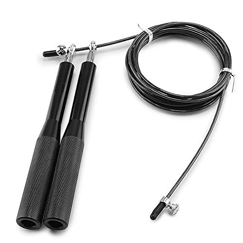 Walory Cuerda Saltar - Cuerda de Saltar Cuerda de Salto de Acero Cuerda de Velocidad Ajustable para Gimnasio en Casa Entrenamiento Entrenamiento Físico Walory Cuerda Saltar - Cuerda de Saltar Cuerda de Salto de Acero Cuerda de Velocidad Ajustable para Gimnasio en Casa Entrenamiento Entrenamiento Físico