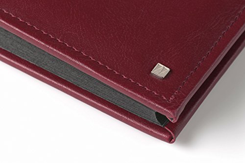 Walther Design ME-284-B álbum para enchufar Deluxe, para 200 Fotos 10 x 15 cm, Cuero Artificial, Negro Walther Design ME-284-B álbum para enchufar Deluxe, para 200 Fotos 10 x 15 cm, Cuero Artificial, Negro