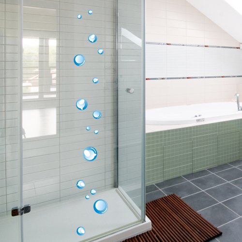 Wandkings Pegatinas para la pared - Pompas de jabón - Juego de adhesivos de 32 unidades en 2 hojas DIN A4 Wandkings Pegatinas para la pared - Pompas de jabón - Juego de adhesivos de 32 unidades en 2 hojas DIN A4