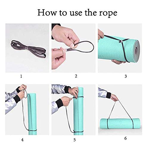 WANYIG Bolsa Esterilla de Yoga Lona Yoga Mat Bag Bolsas para Colchoneta de Yoga con Cuerda y Cinta para el Pelo Estampada para Gimnasio(Color 8) WANYIG Bolsa Esterilla de Yoga Lona Yoga Mat Bag Bolsas para Colchoneta de Yoga con Cuerda y Cinta para el Pelo Estampada para Gimnasio(Color 8)