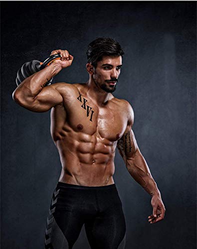 Wasafire Mango de Pesa Rusa Mancuernas Ajustables Pesa Barra Musculacion Fitness para Fisioterapia,Estiramientos,Gimnasio en Casa (Black) Wasafire Mango de Pesa Rusa Mancuernas Ajustables Pesa Barra Musculacion Fitness para Fisioterapia,Estiramientos,Gimnasio en Casa (Black)