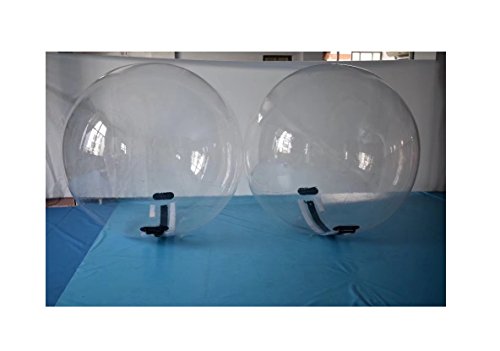 Water Ball 2 o 3 Metros - PVC Tarpaulin y de TPU Poliuretano - Esfera acuática Agua - Hinchable acuático - Water Zorb Ball, Water Games (B - Material TPU 2 m)