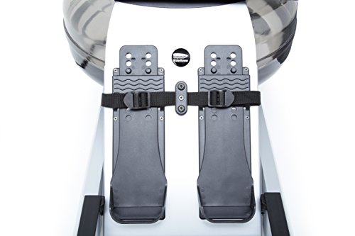 WaterRower M1 HI Rise - Máquina de Remo para Fitness (cinturón de Pecho), Color Acero