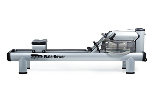 WaterRower M1 HI Rise - Máquina de Remo para Fitness (cinturón de Pecho), Color Acero