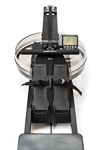 WaterRower Máquina de Remo Shadow/Negro con Monitor de Potencia S4.