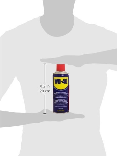 WD-40 34204 Lubricante multiusos, transparente, 400ml