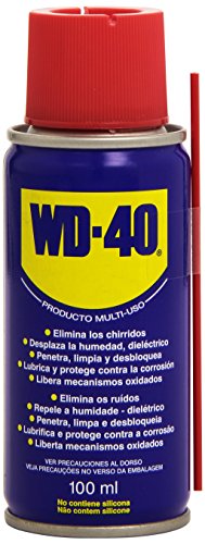 WD-40 Producto Multi-Uso - Spray 100ml - Lubrica, protege, abrillanta, afloja y desplaza la humedad