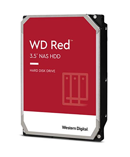 WD Red 4TB Disco duro interno NAS 3.5" - 5400 RPM, SATA 6 Gb/s, SMR, 256MB Cache – WD40EFAX